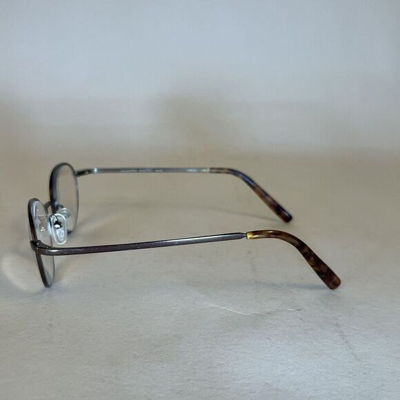 Morgenthal Frederics Tortise New York Titanium 46-21-140 Made In Japan Frames - Picture 3 of 8